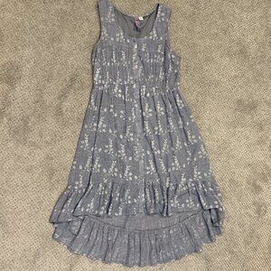 Blue High Low Alya Dress from Francesca's, size Medium